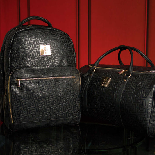 Sole Premise Monogram Leather 2 Bag Set (Commuter and Duffle) - AVBL MRKT (1)