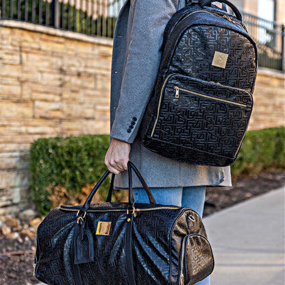 Sole Premise Monogram Leather 2 Bag Set (Commuter and Duffle) - AVBL MRKT (3)
