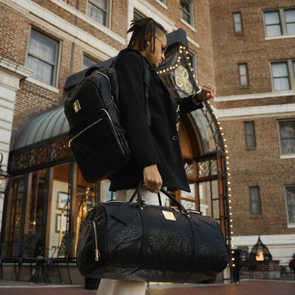 Sole Premise Monogram Leather 2 Bag Set (Commuter and Duffle) - AVBL MRKT (6)