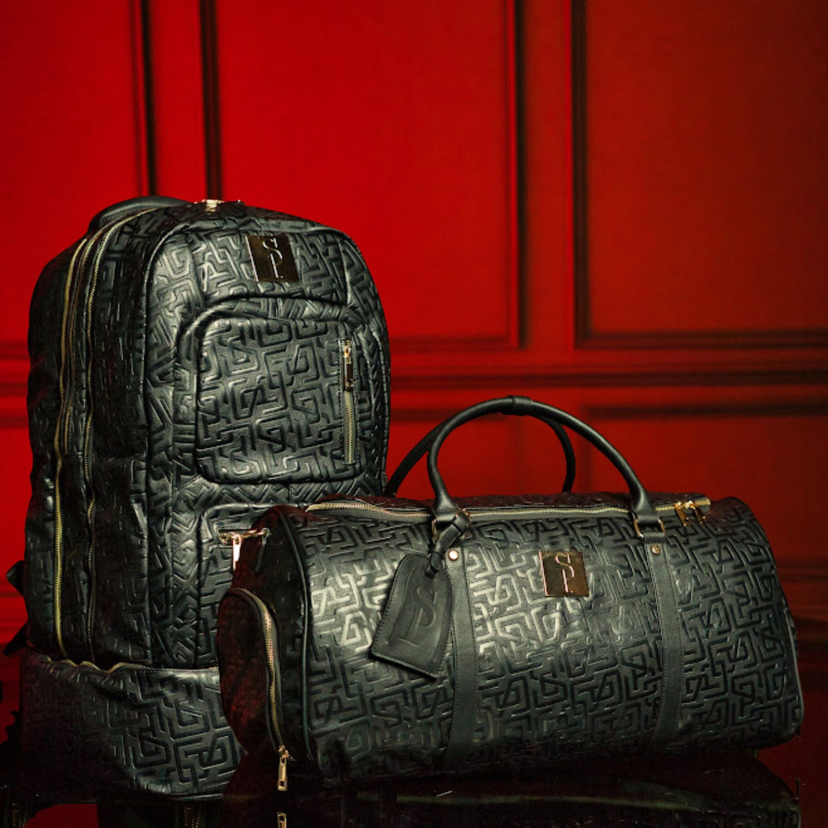 Sole Premise Monogram Leather Signature Bag Set (Signature and Duffle) - AVBL MRKT (1)