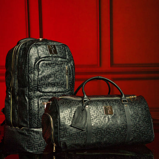 Sole Premise Monogram Leather Signature Bag Set (Signature and Duffle) - AVBL MRKT (1)