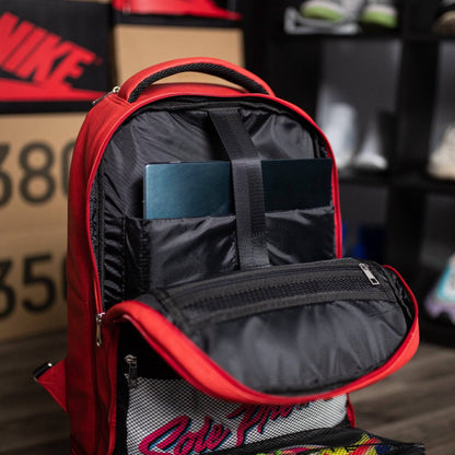 Sole Premise Red Leather Carry-On Roller Bag (Only 150 Made) - AVBL MRKT (6)