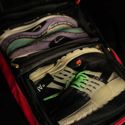 Sole Premise Red Leather Commuter Bag - AVBL MRKT (7)