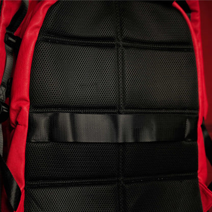 Sole Premise Red Leather Luxury Carry-On Patented Backpack (Only 300 Made) - AVBL MRKT (9)