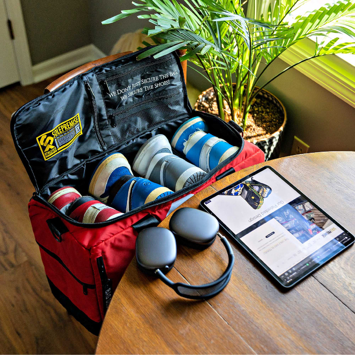 Sole Premise Red Sneaker Duffle - AVBL MRKT (3)
