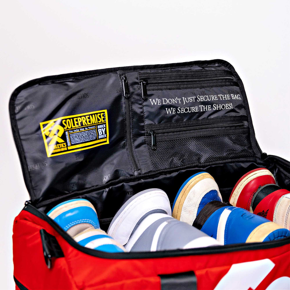 Sole Premise Red Sneaker Duffle - AVBL MRKT (8)