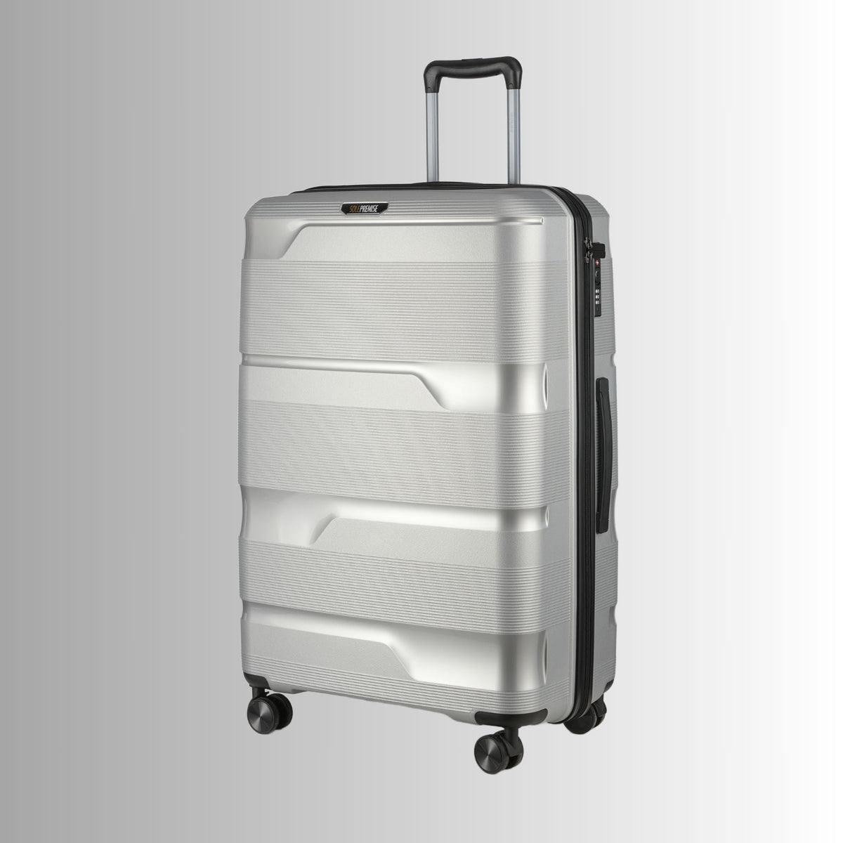 Sole Premise Silver Hardcase Roller Luggage Set (28', 24' and 20') - AVBL MRKT (2)