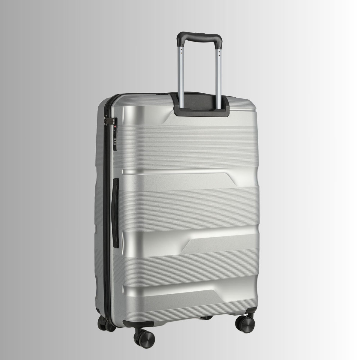 Sole Premise Silver Hardcase Roller Luggage Set (28', 24' and 20') - AVBL MRKT (3)