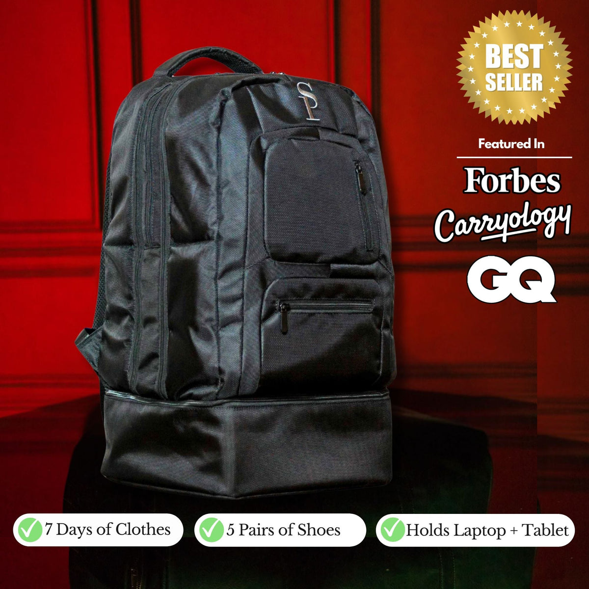 Sole Premise Sole Premise Carry-On Bag For Shoes, Clothes, Laptop And Camera (Only 300 Made) - AVBL MRKT (1)