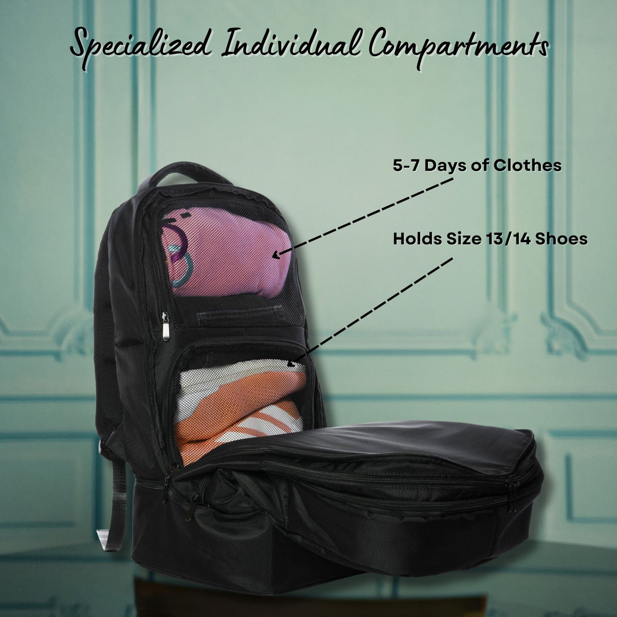 Sole Premise Sole Premise Carry-On Bag For Shoes, Clothes, Laptop And Camera (Only 300 Made) - AVBL MRKT (7)
