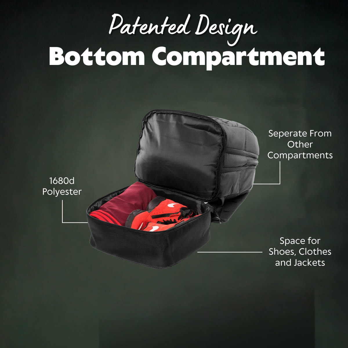 Sole Premise Sole Premise Carry-On Bag For Shoes, Clothes, Laptop And Camera (Only 300 Made) - AVBL MRKT (9)