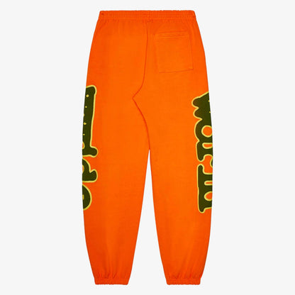 Sp5der 'Beluga' Sweatpants Orange (FW23) - AVBL MRKT (2)