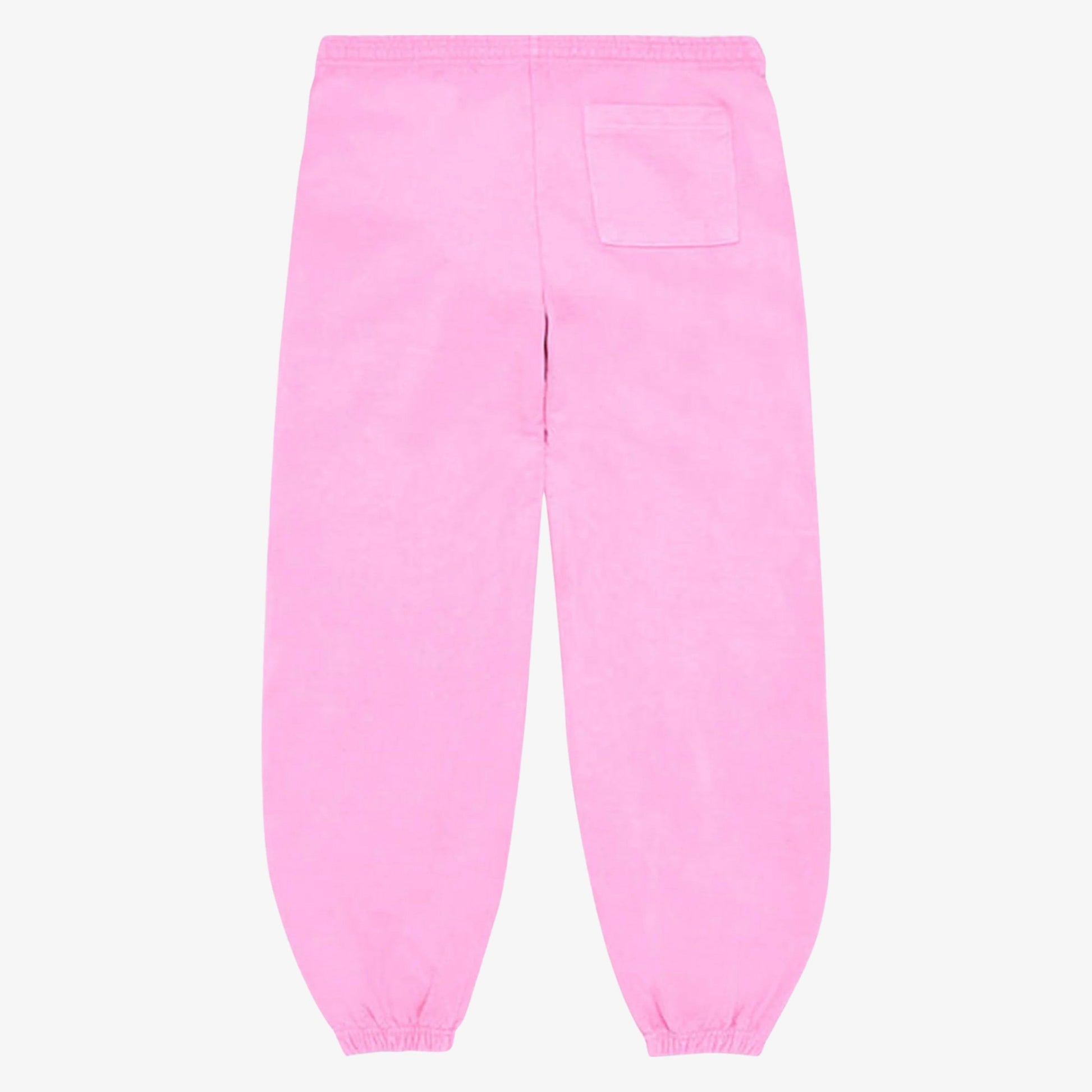 Sp5der 'OG Web' Sweatpants Pink (FW23) [SP5-PINKOG-SP] Casual Fashion Bottoms for Unisex Adult Mens Hypebeast - AVBL MRKT (2)