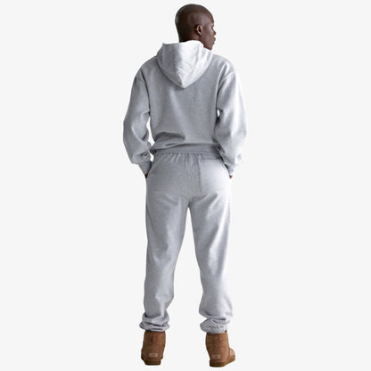 Sp5der 'Souvenir / I Love' Pullover Hoodie Heather Grey (FW24) [SS18FW24HGR] Casual Fashion Hooded Sweater for Unisex Adult Mens Hypebeast - AVBL MRKT (11)