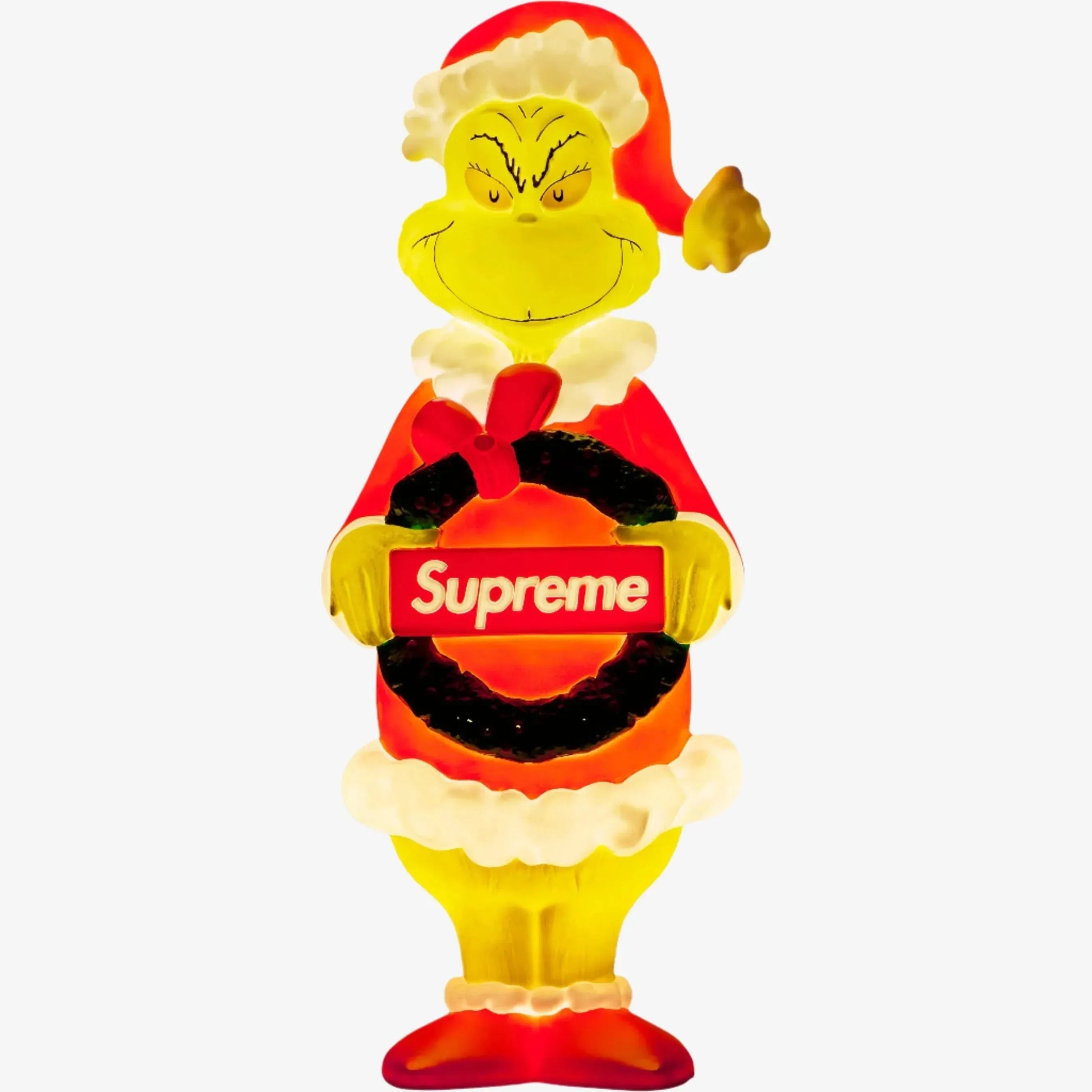 Supreme 3-Foot Lighted Decor 'Grinch' Multicolor (FW24) [883646] Christmas Holiday Decoration for Unisex Adult Mens Womens Kids GS Youth Hypebeast - AVBL MRKT (4)