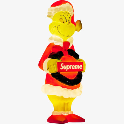 Supreme 3-Foot Lighted Decor 'Grinch' Multicolor (FW24) [883646] Christmas Holiday Decoration for Unisex Adult Mens Womens Kids GS Youth Hypebeast - AVBL MRKT (5)