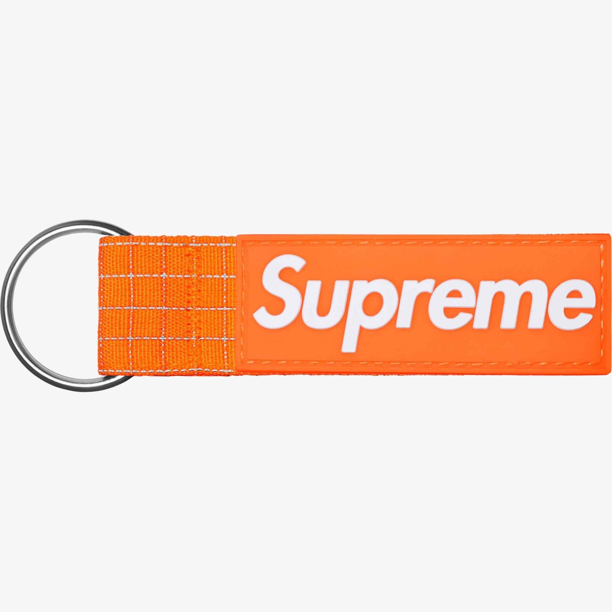 Supreme 3M Ripstop Keychain Orange (SS24) [SS23A110-ORANGE] Casual Fashion for Unisex Adult Mens Womens Kids GS Youth Hypebeast - AVBL MRKT (2)