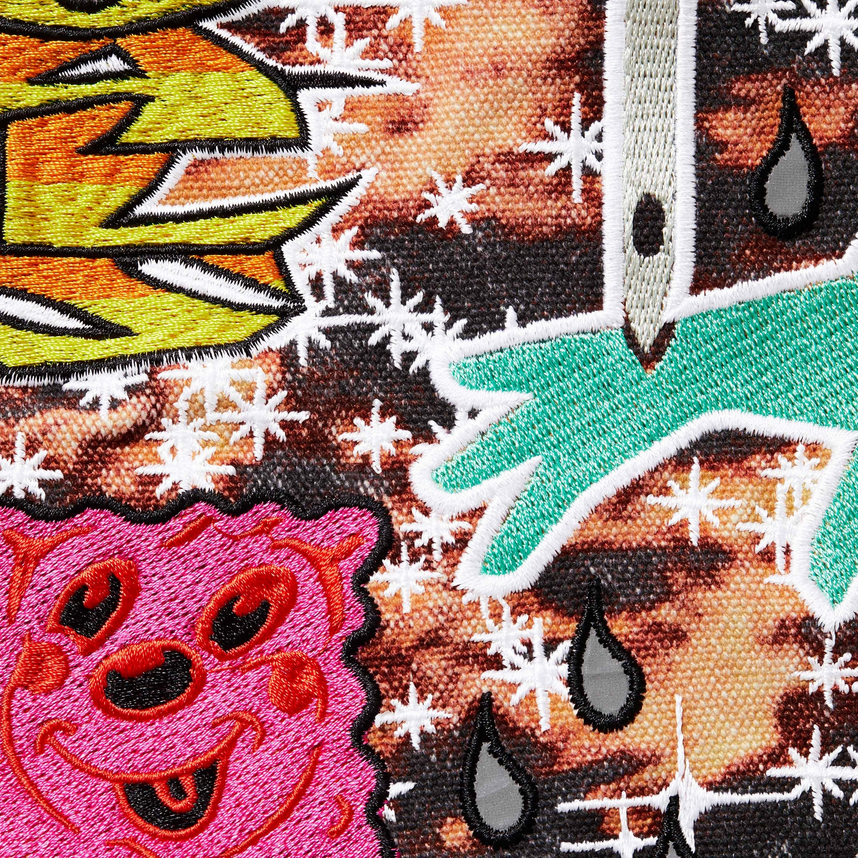 Supreme AOI Embroidered Hooded Work Jacket Flames (SS25) [SS25J71-FLAMES] Casual Fashion Winter Coat for Unisex Adult Mens Hypebeast - AVBL MRKT (6)