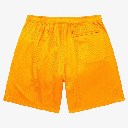 Supreme Baggy Mesh Short 'Small Box' Gold (SS23) [SS23SH34-GOLD] Casual Fashion Bottoms for Unisex Adult Mens Hypebeast - AVBL MRKT (2)