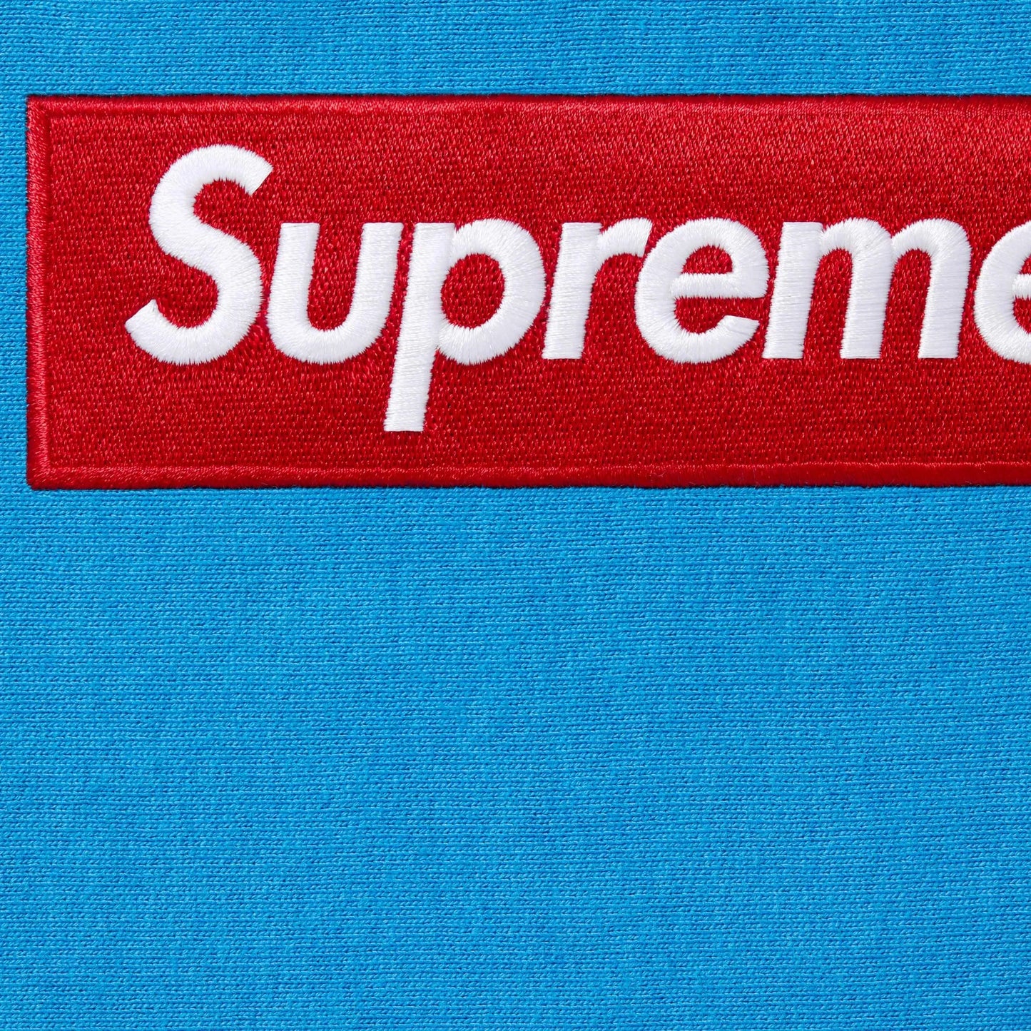 Supreme 'Box Logo' Pullover Hooded Sweatshirt Cyan Blue / Red (FW25) [FW25SW14-CYAN] Casual Fashion Hoodie Sweater for Unisex Adult Mens Hypebeast - AVBL MRKT (2)