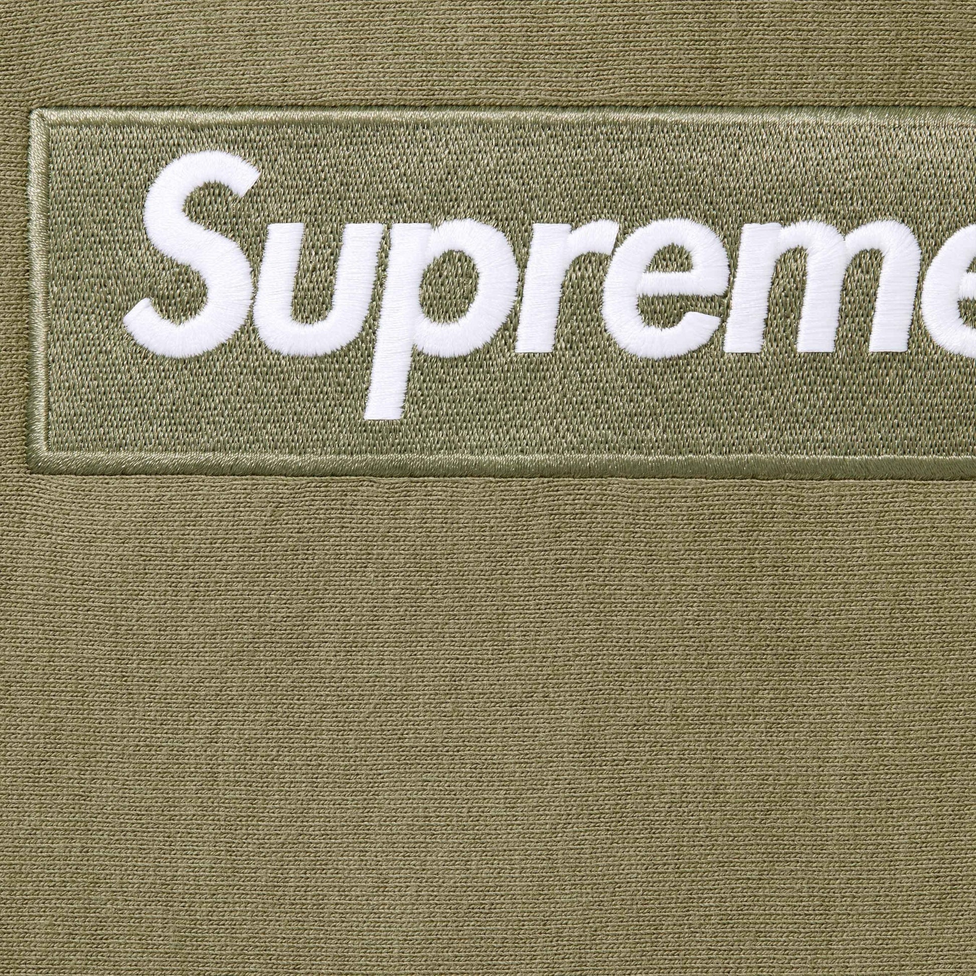 Supreme 'Box Logo' Pullover Hooded Sweatshirt Light Olive Green (FW25) [FW25SW14-LIGHT-OLIVE] Casual Fashion Hoodie Sweater for Unisex Adult Mens Hypebeast - AVBL MRKT (2)