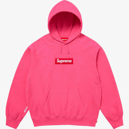 Supreme 'Box Logo' Pullover Hooded Sweatshirt Magenta Pink / Red (FW25) [FW25SW14-MAGENTA] Casual Fashion Hoodie Sweater for Unisex Adult Mens Hypebeast - AVBL MRKT (1)