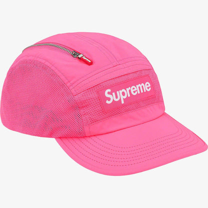 Supreme 'Box Logo' Zip Mesh Camp Cap Bright Pink (FW20) [FW20H19-BRIGHT-PINK] Casual Fashion Dad Hat for Unisex Adult Mens Womens Kids GS Youth Hypebeast - AVBL MRKT (1)