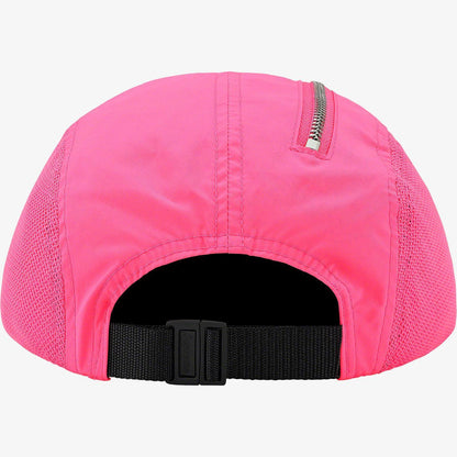 Supreme 'Box Logo' Zip Mesh Camp Cap Bright Pink (FW20) [FW20H19-BRIGHT-PINK] Casual Fashion Dad Hat for Unisex Adult Mens Womens Kids GS Youth Hypebeast - AVBL MRKT (2)