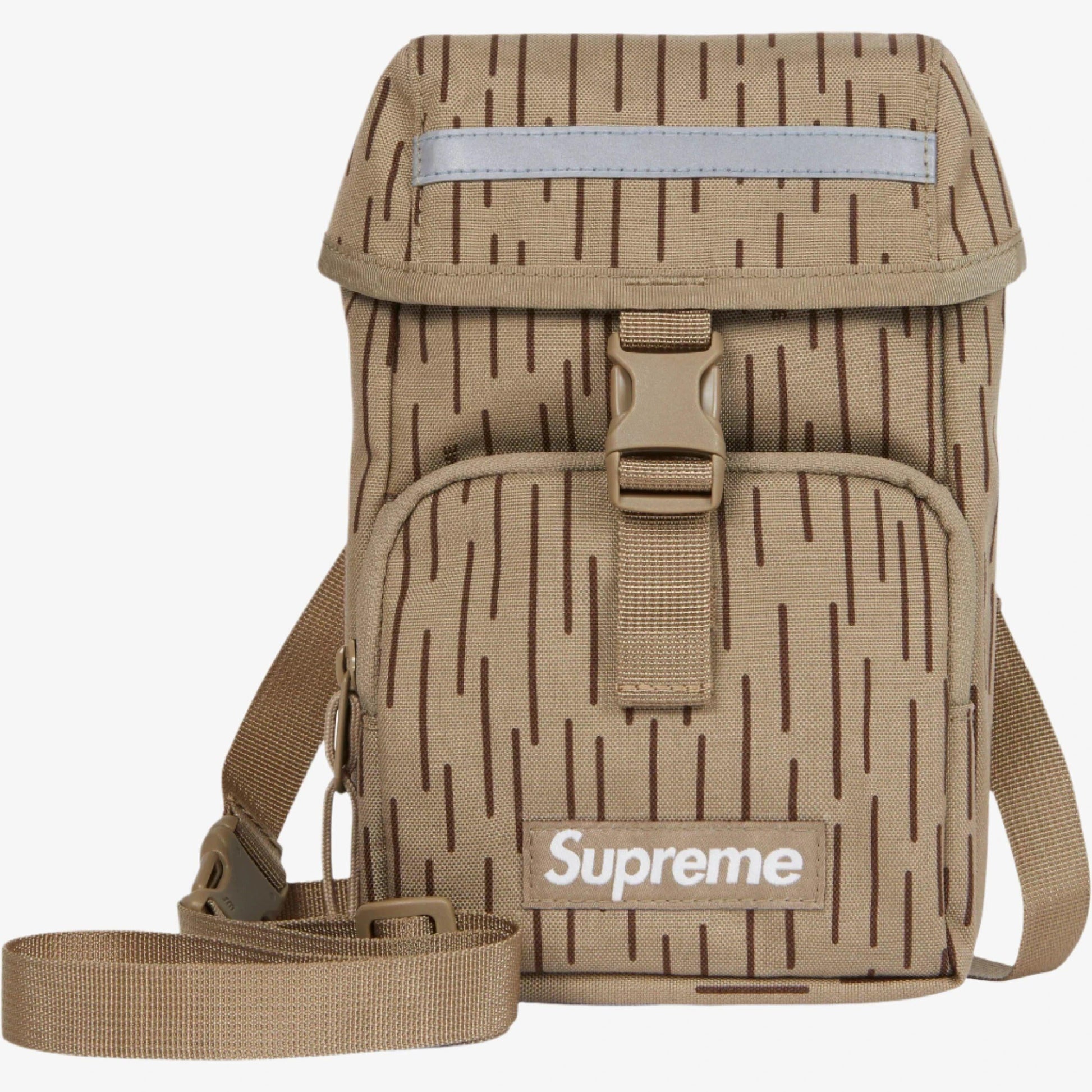 Supreme Camera Bag Tan Raindrop (FW24) [FW24B10-TAN-RAINDROP] Casual Fashion Side Shoulder for Unisex Adult Mens Womens Kids GS Youth Hypebeast - AVBL MRKT (2)