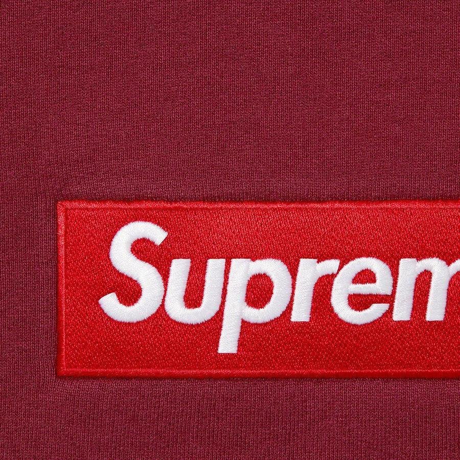Supreme Crewneck Sweatshirt 'Box Logo' Cardinal (FW22) [FW22SW65-CARDINAL] Casual Fashion Sweater for Unisex Adult Mens Hypebeast - AVBL MRKT (2)