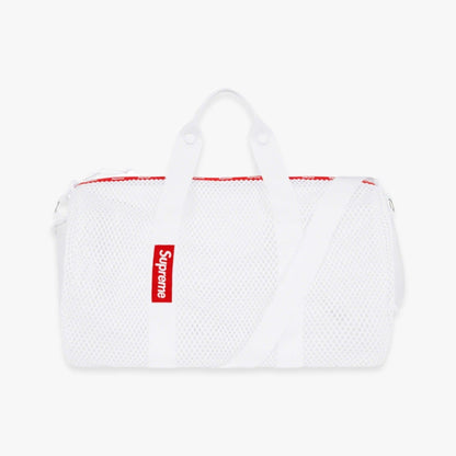 Supreme Mesh Duffle Bag White (SS23) [SS23B22-WHITE] Casual Fashion Travel Carry-On for Unisex Adult Mens Womens Kids GS Youth Hypebeast - AVBL MRKT (4)