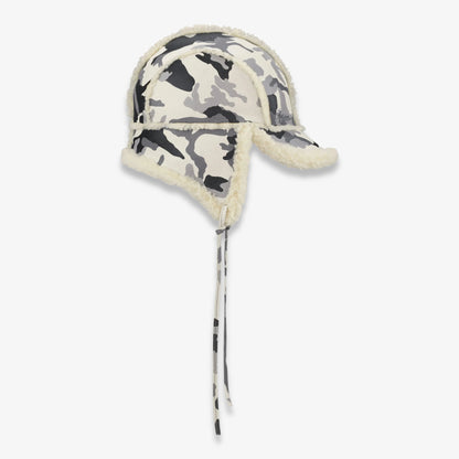 Supreme Shearling Lined Earflap Cap Snow Camo (FW25) [FW25H77-SNOW-CAMO] Casual Fashion Warm Cozy Hat for Unisex Adult Mens Womens Kids GS Youth Hypebeast - AVBL MRKT (2)