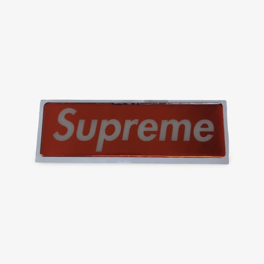 Supreme Sticker 'Box Logo Shiny Vinyl Plastic' Red (FW17) Skateboard Vinyl Decal Graphic Artwork for Unisex Adult Mens Womens Kids GS Youth Hypebeast - AVBL MRKT (1)