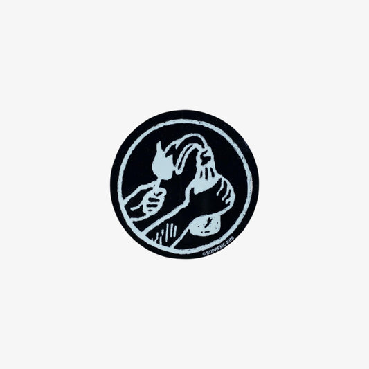 Supreme Sticker 'Molotov Cocktail' Black (SS18) Skateboard Vinyl Decal Graphic Artwork for Unisex Adult Mens Womens Kids GS Youth Hypebeast Skateboard Vinyl Decal Graphic Artwork for Unisex Adult Mens Womens Kids GS Youth Hypebeast - AVBL MRKT (1)