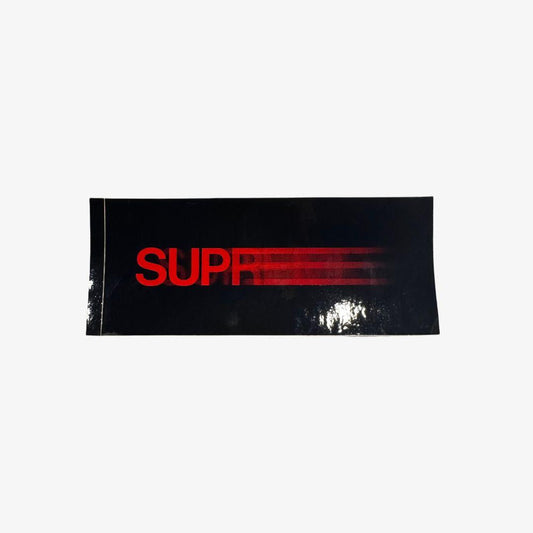 Supreme Sticker 'Motion Blur' Black / Red (SS20) Skateboard Vinyl Decal Graphic Artwork for Unisex Adult Mens Womens Kids GS Youth Hypebeast - AVBL MRKT (1)