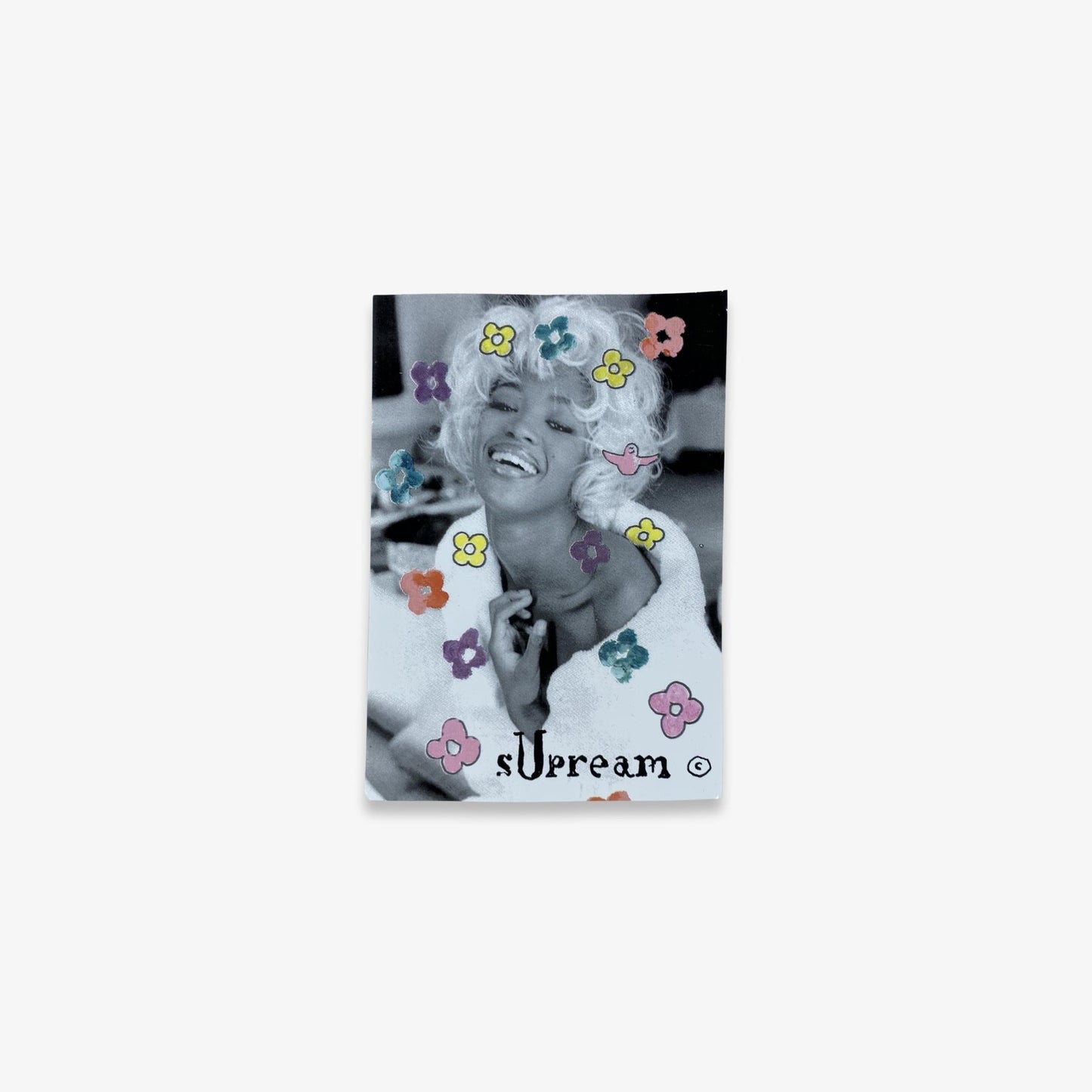 Supreme Sticker 'Naomi Campbell' Multicolor (SS20) Skateboard Vinyl Decal Graphic Artwork for Unisex Adult Mens Womens Kids GS Youth Hypebeast - AVBL MRKT (1)