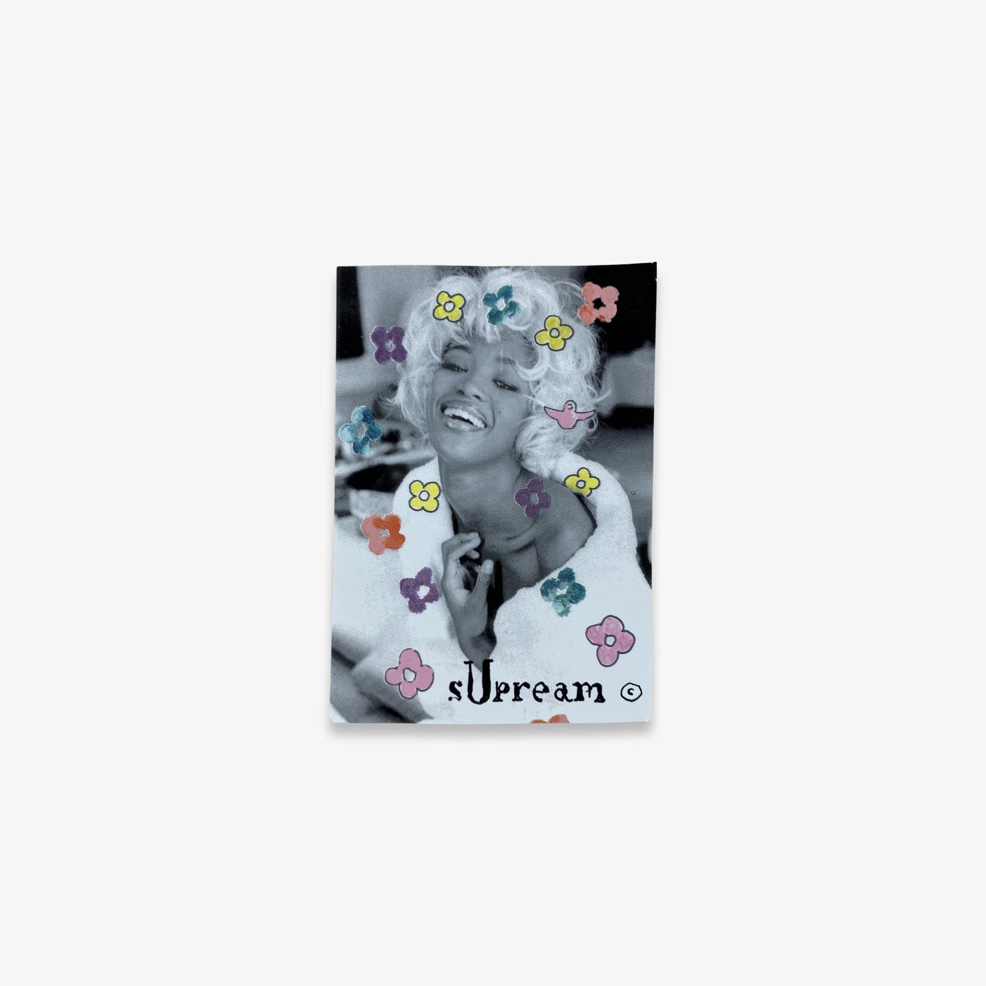Supreme Sticker 'Naomi Campbell' Multicolor (SS20) Skateboard Vinyl Decal Graphic Artwork for Unisex Adult Mens Womens Kids GS Youth Hypebeast - AVBL MRKT (1)