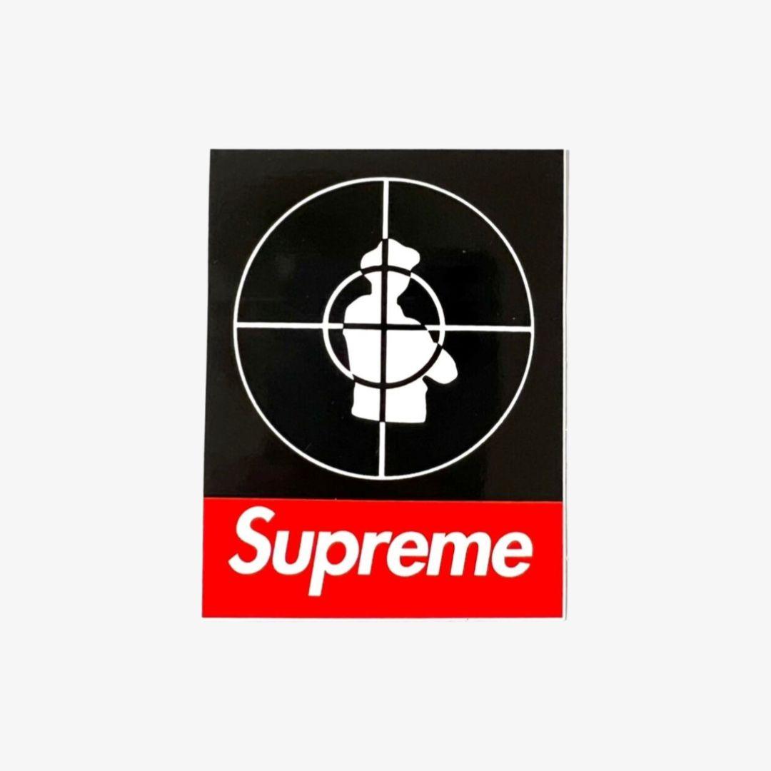 Supreme Sticker 'Public Enemy' Black (2006) Skateboard Vinyl Decal Graphic Artwork for Unisex Adult Mens Womens Kids GS Youth Hypebeast Skateboard Vinyl Decal Graphic Artwork for Unisex Adult Mens Womens Kids GS Youth Hypebeast - AVBL MRKT (1)