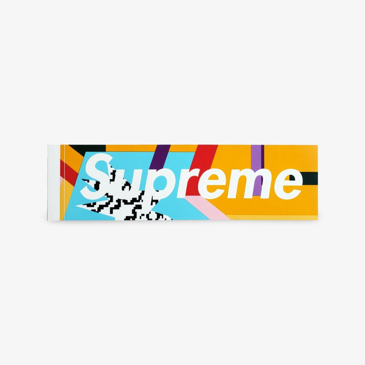 Supreme Sticker x Alessandro Mendini 'Box Logo' Orange (SS16) - AVBL MRKT (1)