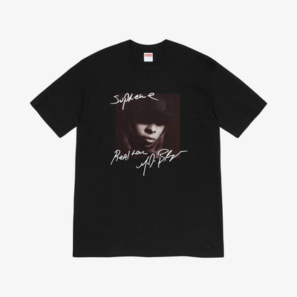 Supreme Tee 'Mary J. Blige' Black (FW19) [FW19T23-BLACK] Casual Fashion T-Shirt Top for Unisex Adult Mens Hypebeast - AVBL MRKT (1)
