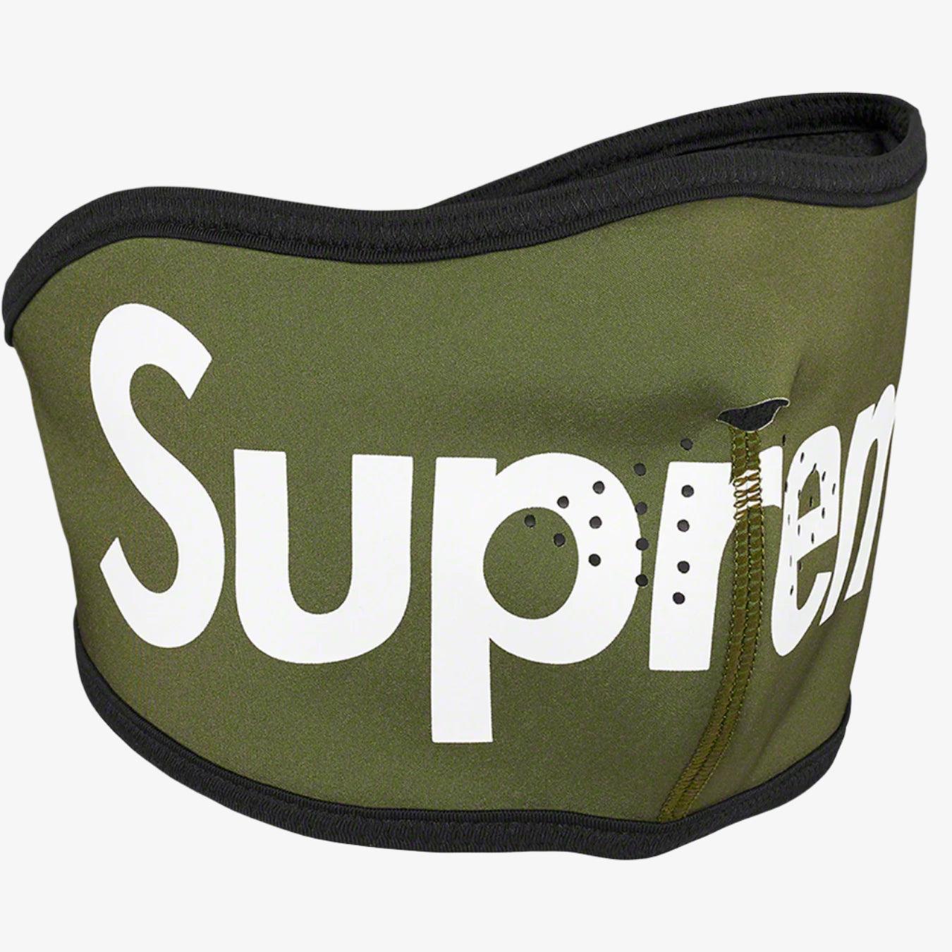 Supreme WINDSTOPPER Face Mask Dark Olive (FW22) [FW22A5-DARK-OLIVE] Casual Fashion Warm Cozy Hat for Unisex Adult Mens Womens Kids GS Youth Hypebeast - AVBL MRKT (1)