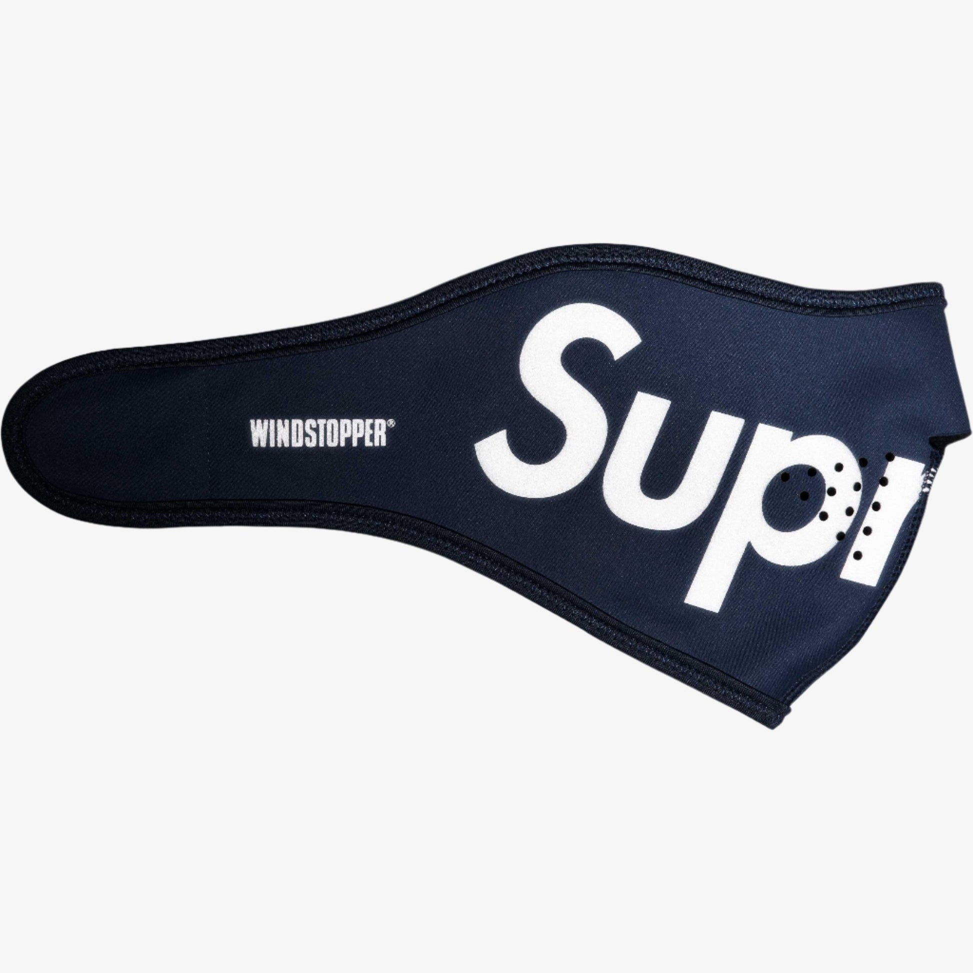 Supreme WINDSTOPPER Face Mask Navy Blue (FW24) [FW24A10-NAVY] Casual Fashion Warm Cozy Hat for Unisex Adult Mens Womens Kids GS Youth Hypebeast - AVBL MRKT (4)