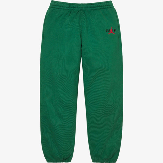 Supreme x Air Jordan Sweatpant Green (FW24) [FW24P2-GREEN] Casual Fashion Bottoms for Unisex Adult Mens Hypebeast - AVBL MRKT (1)