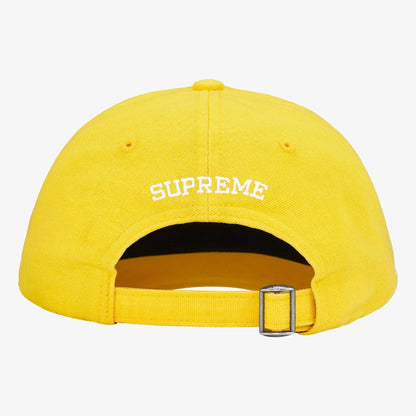 Supreme x CORDURA Denim 6-Panel Adjustable Cap 'S Logo' Yellow (SS25) [SS25H90-YELLOW] Casual Fashion Dad Hat for Unisex Adult Mens Womens Kids GS Youth Hypebeast - AVBL MRKT (4)