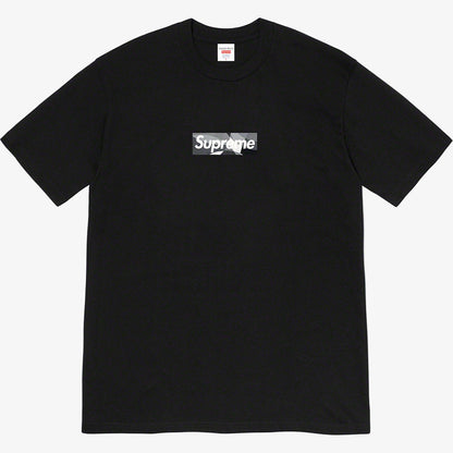 Supreme x Emilio Pucci Tee 'Box Logo' Black / Black (SS21) [SS21T4-BLACK-BLACK] Casual Fashion T-Shirt Top for Unisex Adult Mens Hypebeast - AVBL MRKT (1)