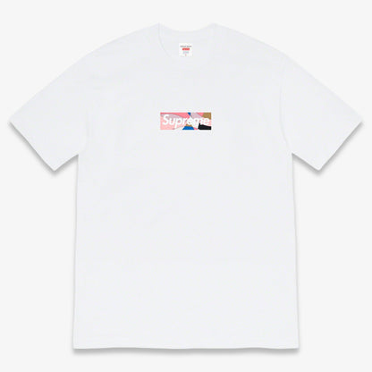 Supreme x Emilio Pucci Tee 'Box Logo' White / Dusty Pink (SS21) [SS21T4-WHITE-DUSTY-PINK] Casual Fashion T-Shirt Top for Unisex Adult Mens Hypebeast - AVBL MRKT (1)