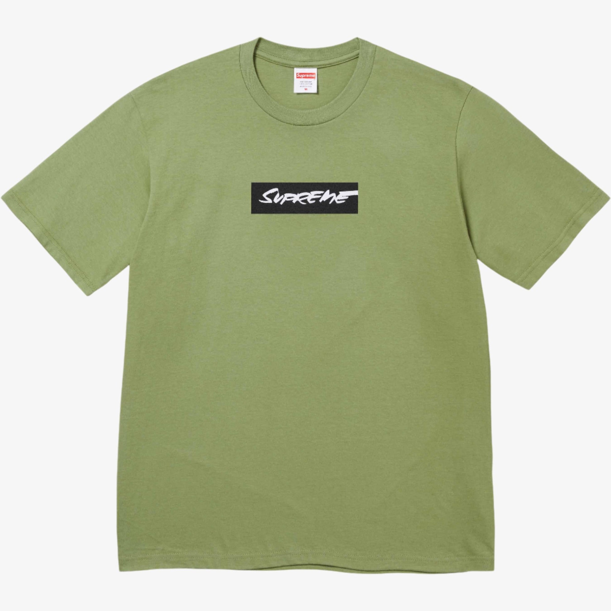 Supreme x Futura 'Box Logo' Tee Moss (SS24) [SS24T21-MOSS] Casual Fashion T-Shirt Top for Unisex Adult Mens Hypebeast - AVBL MRKT (1)