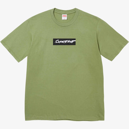Supreme x Futura 'Box Logo' Tee Moss (SS24) [SS24T21-MOSS] Casual Fashion T-Shirt Top for Unisex Adult Mens Hypebeast - AVBL MRKT (1)