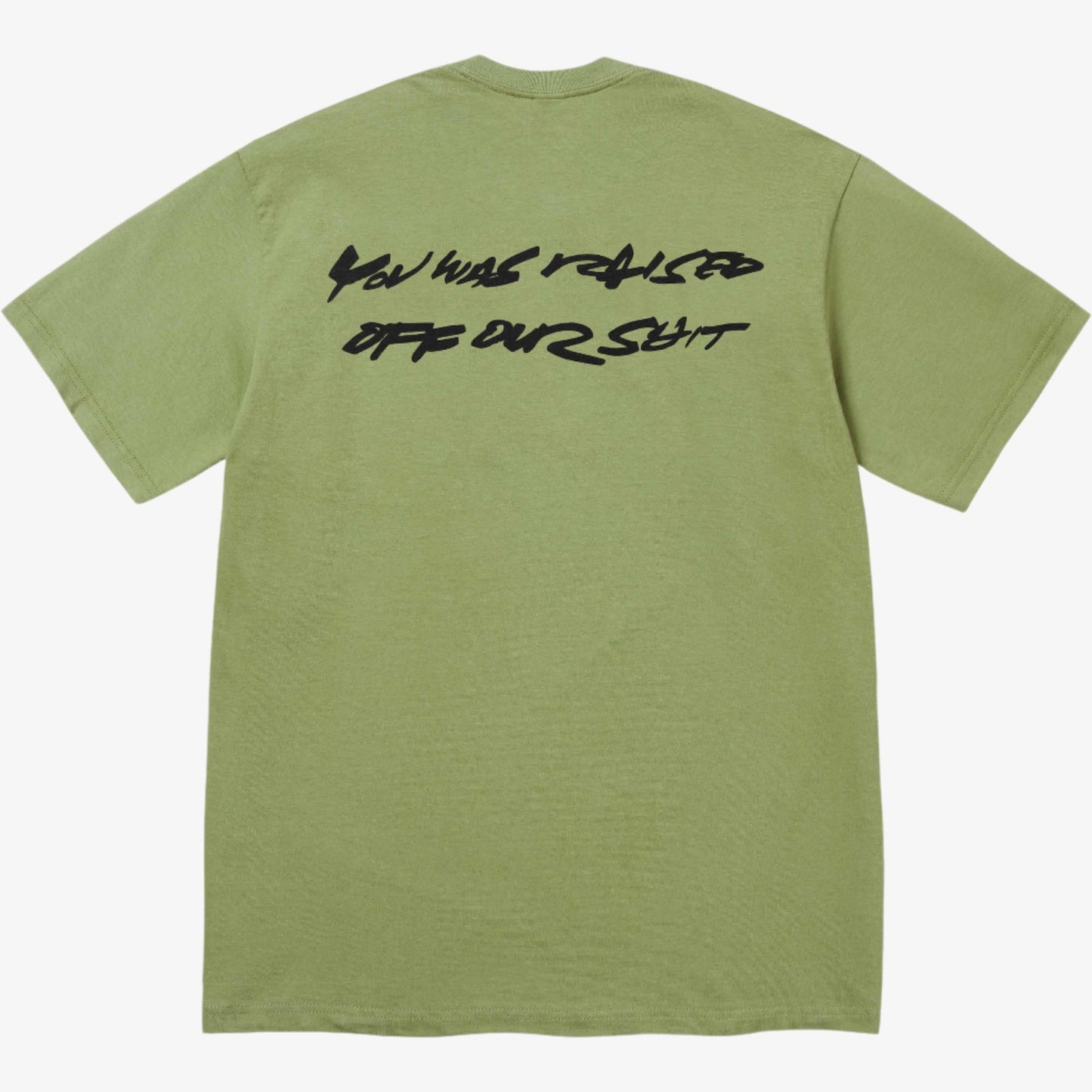 Supreme x Futura 'Box Logo' Tee Moss (SS24) [SS24T21-MOSS] Casual Fashion T-Shirt Top for Unisex Adult Mens Hypebeast - AVBL MRKT (2)