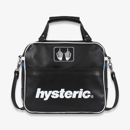 Supreme x Hysteric Glamour x Vanson Leathers Bag Black / Blue (FW24) [FW24B48-BLACK] Casual Fashion Carry-On Messenger for Unisex Adult Mens Womens Kids GS Youth Hypebeast - AVBL MRKT (5)